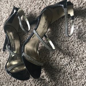 BEBE Open Toe Heels